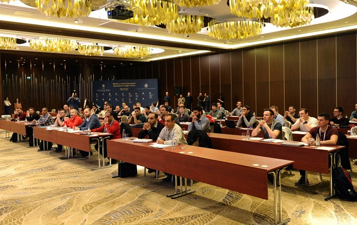 Baku hosts FIG International Judges Course in Men`s Artistic Gymnastics 